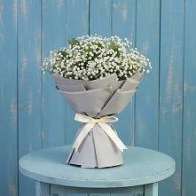 Букет цветов из:  Гипсофила в Орево