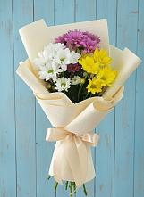 Букет цветов из:  Хризантемы в Орево