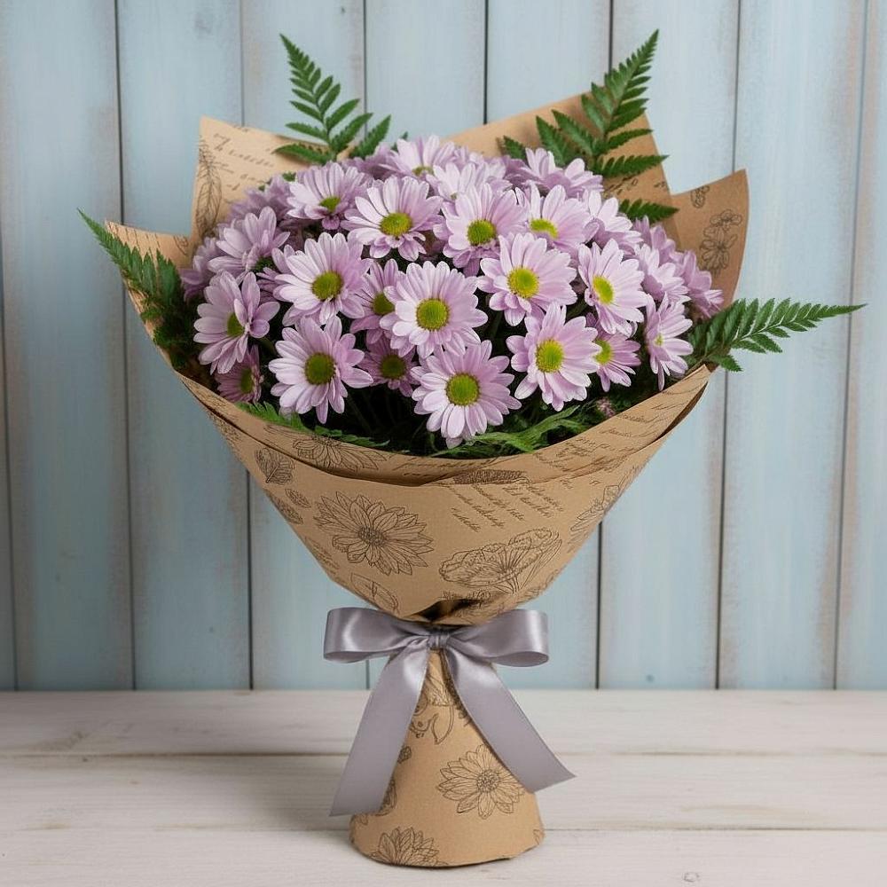 Букет цветов из: Хризантемы в Орево