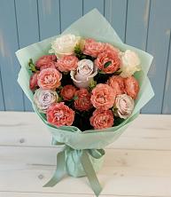 Букет цветов из:  Розы в Орево