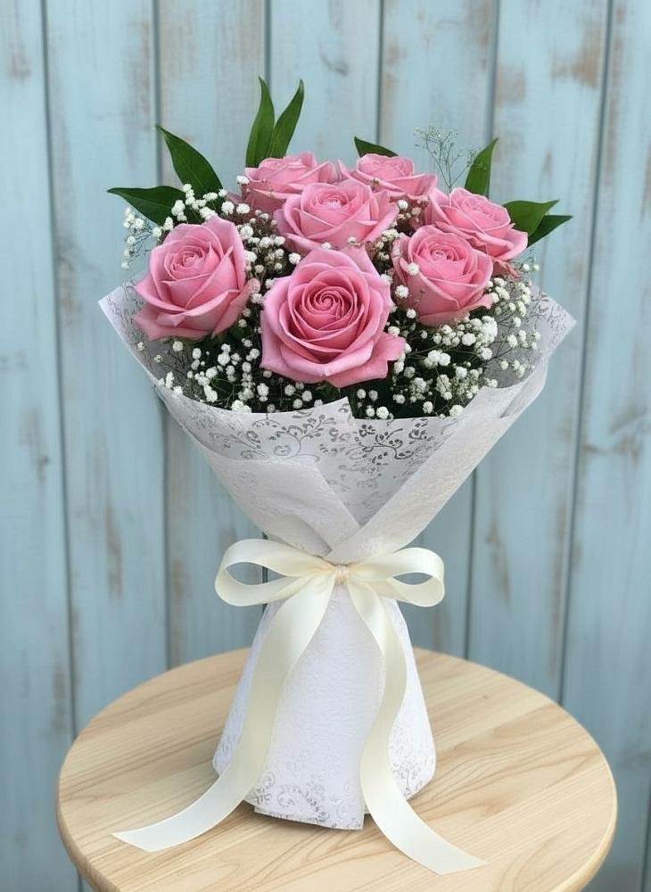 Букет цветов из: Розы в Орево