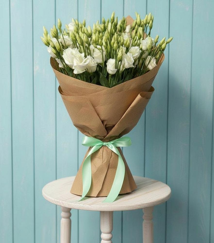 Букет цветов из: Лизиантусы в Орево