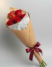 Букет цветов из:  Розы в Орево