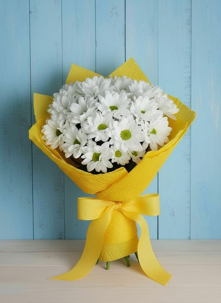 Букет цветов из: Хризантемы в Орево