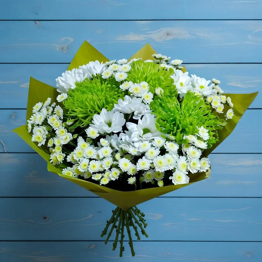 Букет цветов из: Хризантемы в Орево