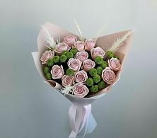 Букет цветов из:  Розы и Хризантемы #REPLACE_PRED# Орево