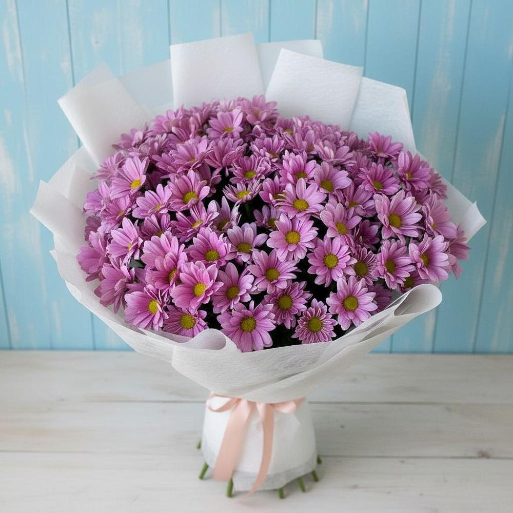 Букет цветов из: Хризантемы в Орево