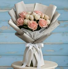 Букет цветов из:  Розы в Орево
