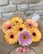 Букет цветов из:  Герберы в Орево