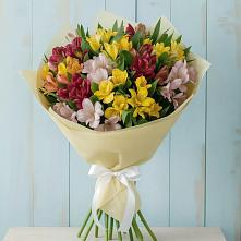 Букет цветов из:  Альстромерии в Орево