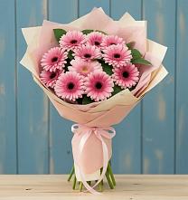 Букет цветов из:  Герберы в Орево