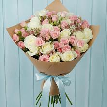 Букет цветов из:  Розы в Орево